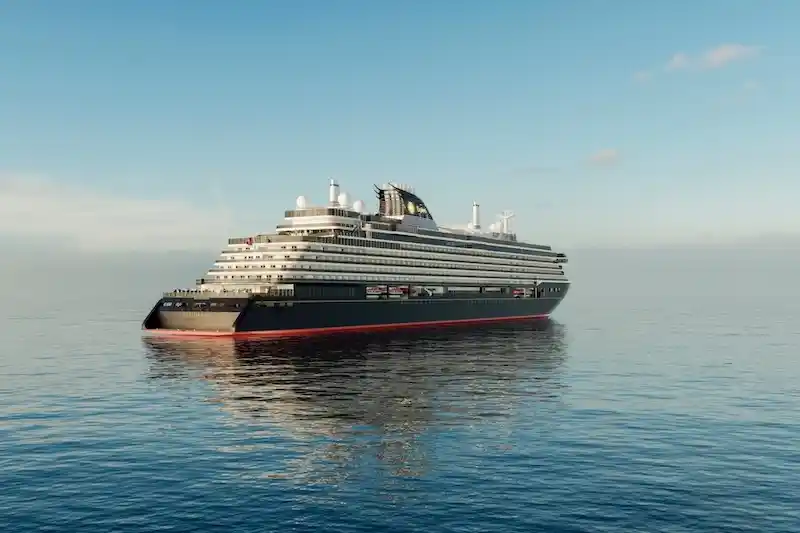 EXPLORA III, Explora’s first LNG-powered ship, with modern lines and oceanview suites