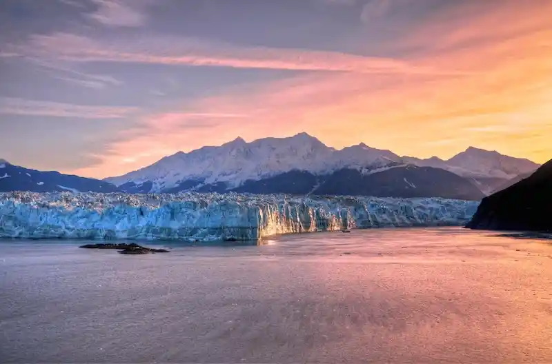 Hubbard Glacier Alaska from Oceania Cruises