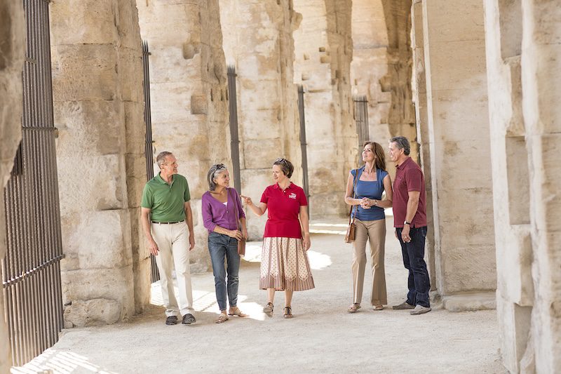 Booking shore excursions through the cruise line