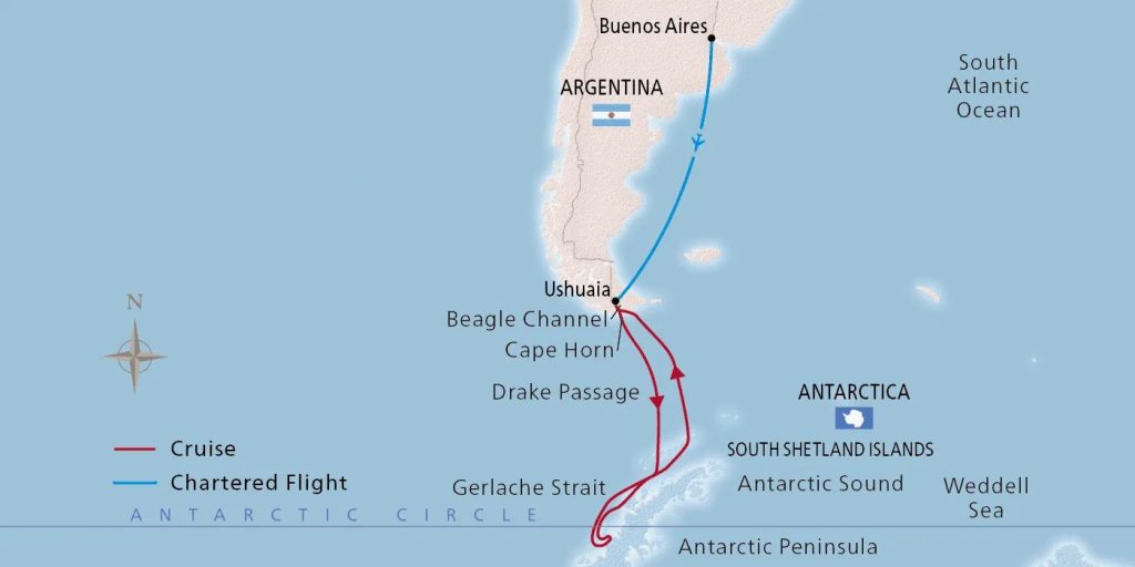 intoantarcticcirclemap