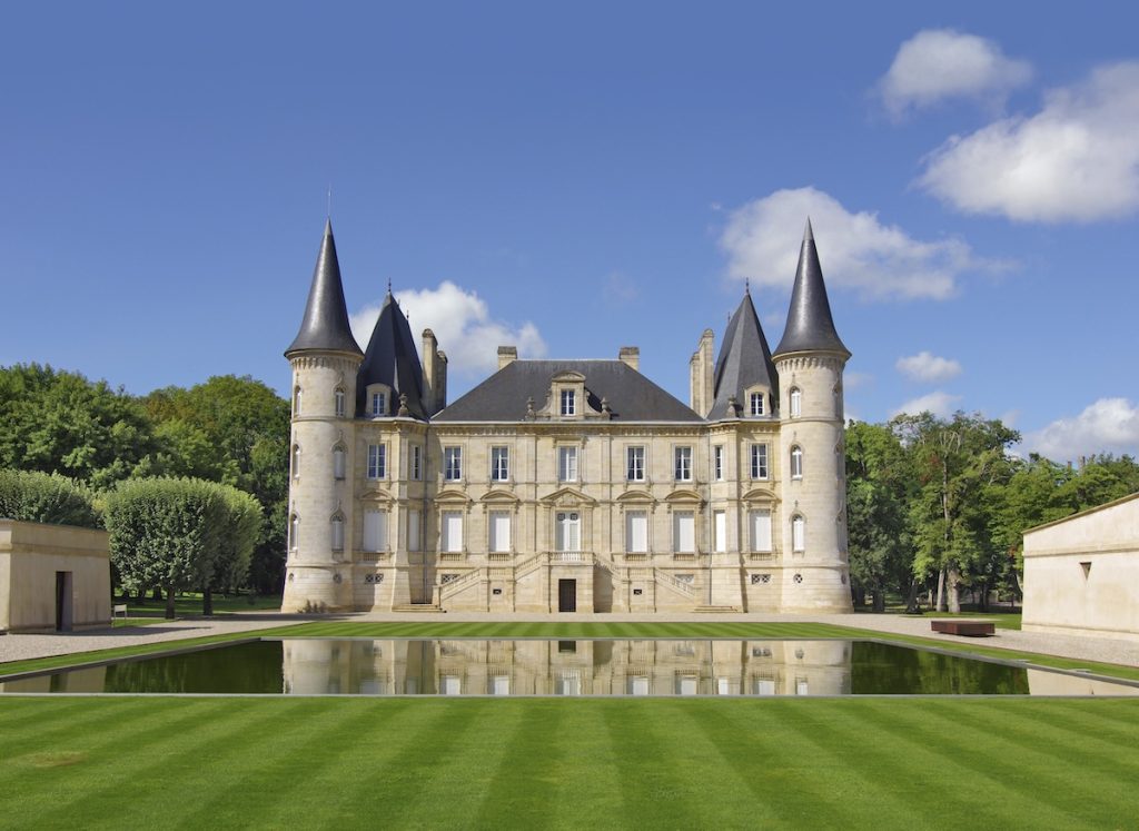 Chateau Pichon Longueville is a famous wine castle built in 1851 by Raoul de Pichon Longueville. A famous wine estate of Bordeaux region of France.
